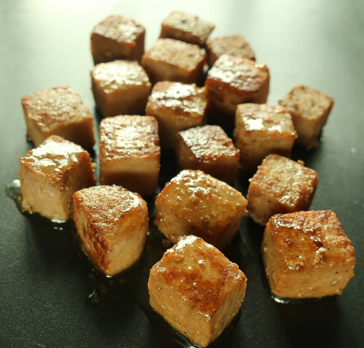 Wagyu cubes.