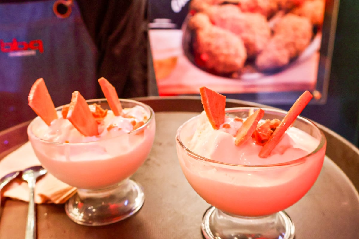 Drinks include classic cocktails and bb.q Chicken's own concoctions.