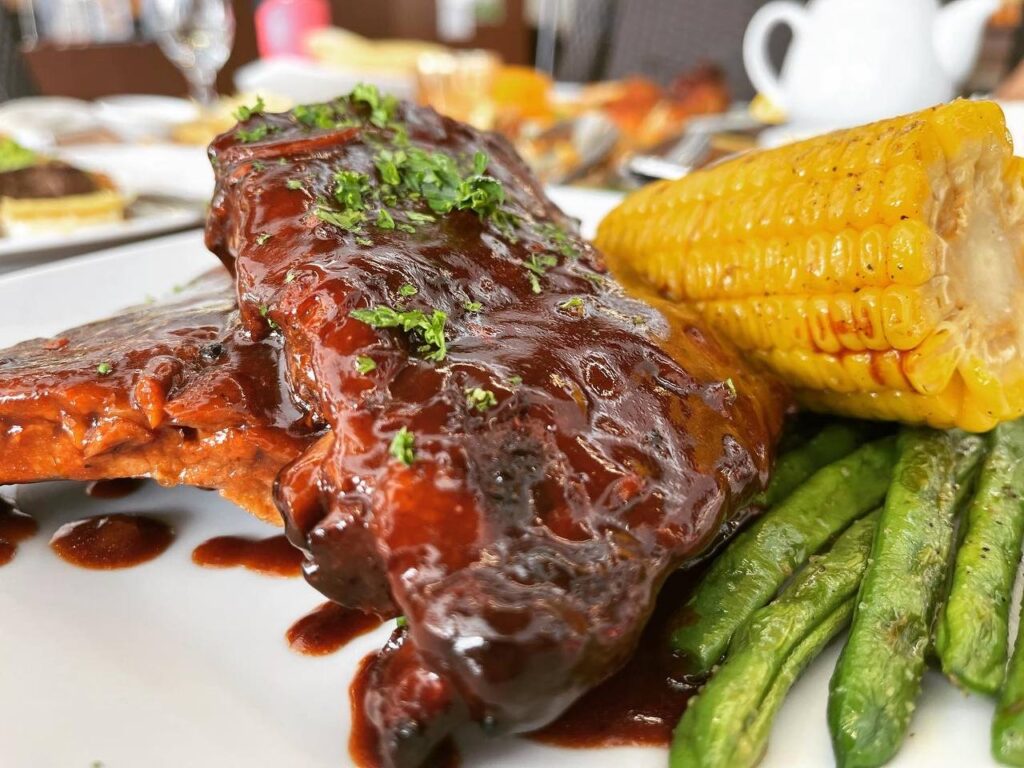 BBQ Pork Ribs.