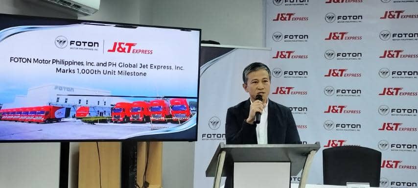 ROMMEL Sytin, Foton Motor Philippines chairman, says the turnover of 1,000th unit carries significance for both companies.