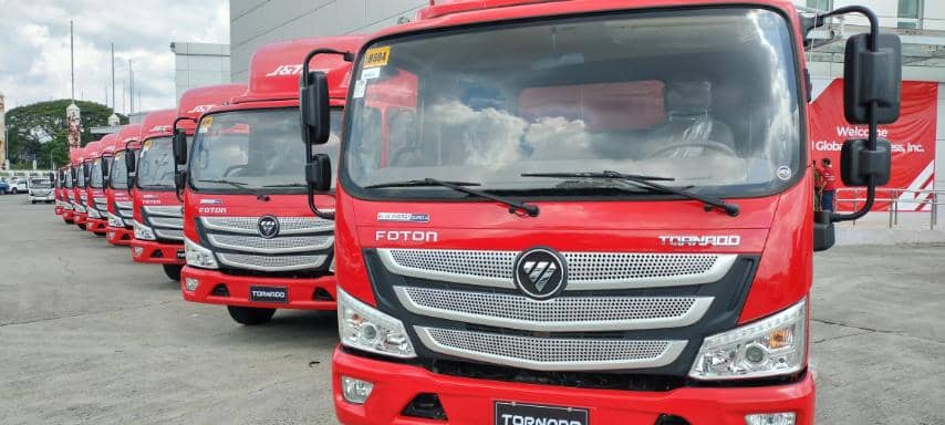 SOME 20 units of Foton Tornadoes that are part of the last batch of deliveries to J&amp;T Express.
