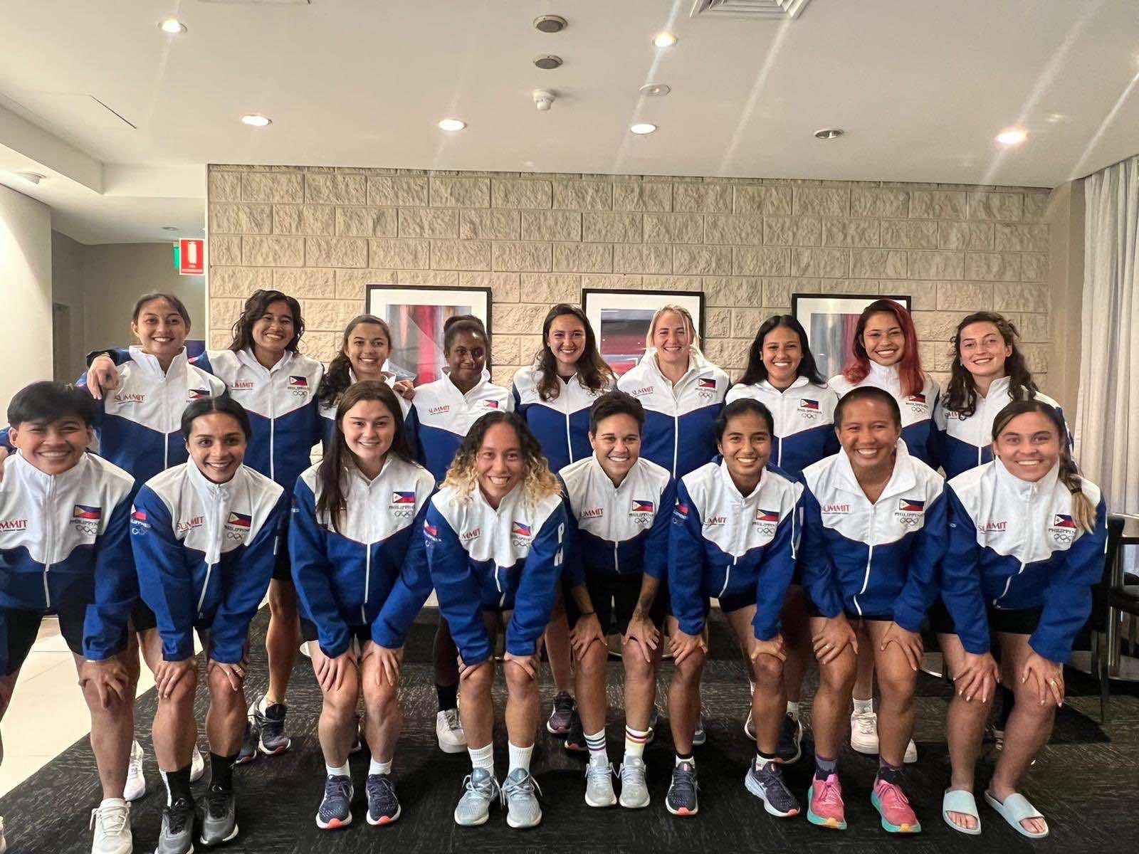Sponsors pour, finally, for Team Philippines