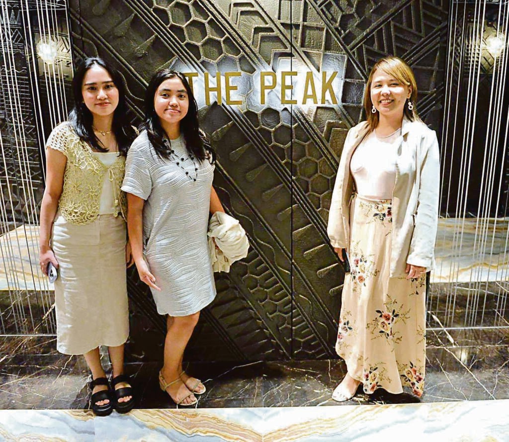 Jazz Ferriol, Arra Caparas and Meryll Rocha.