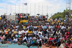 Knocked out but heads high: S.Sudan cheers defeated basketball team