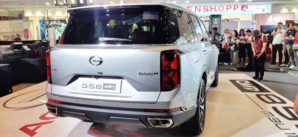 GAC's premium 7-seater SUV is priced at P2.548 million.