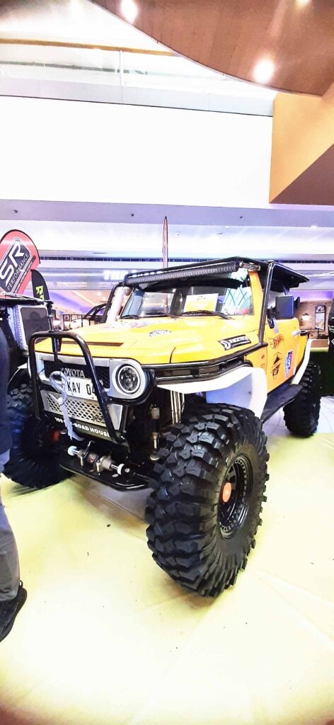 THE souped-up FJ Cruiser looks too good you'd want it displayed just like a Hot Wheels Legends prototype.