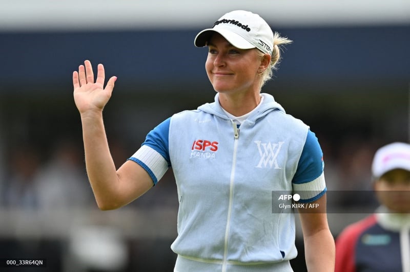 VU, HULL KNOTTED: Hometown bet, American share Women’s Open lead
