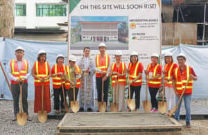 IPC and PCMC executives during the groundbreaking ceremony