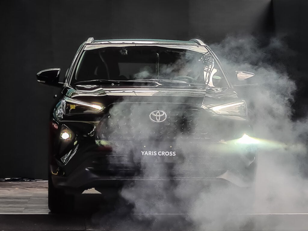 AMIDST fog machine vapor, Toyota Motor Philippines unveiled the new Yaris Cross HEV to the Filipino public.