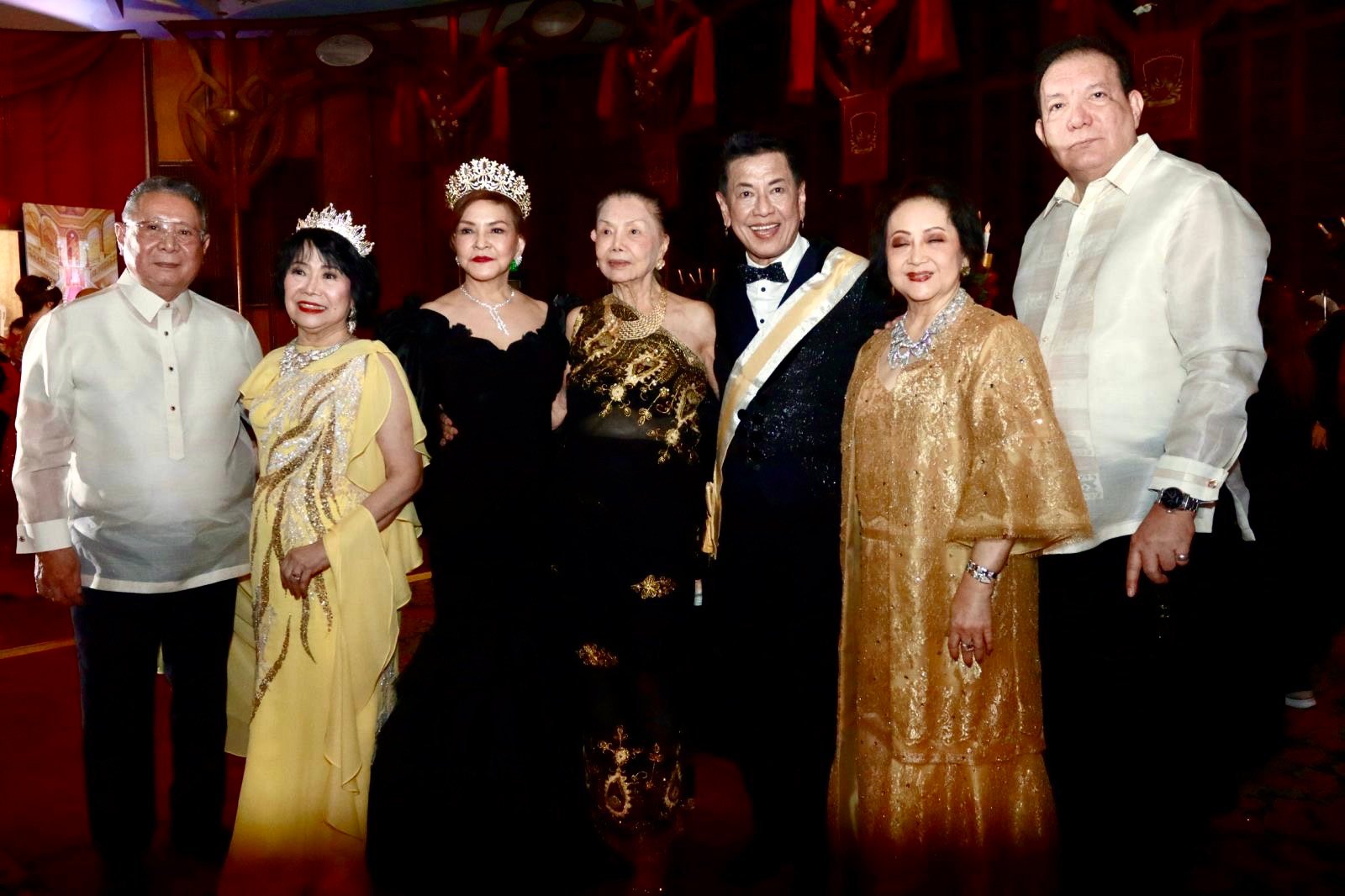 Mario Katigbak, Baby Tan, Milo Bondoc, Ofelia Trinidad, Sonny Tanchanco, Nedy Tantoco and Patrick Jacinto.