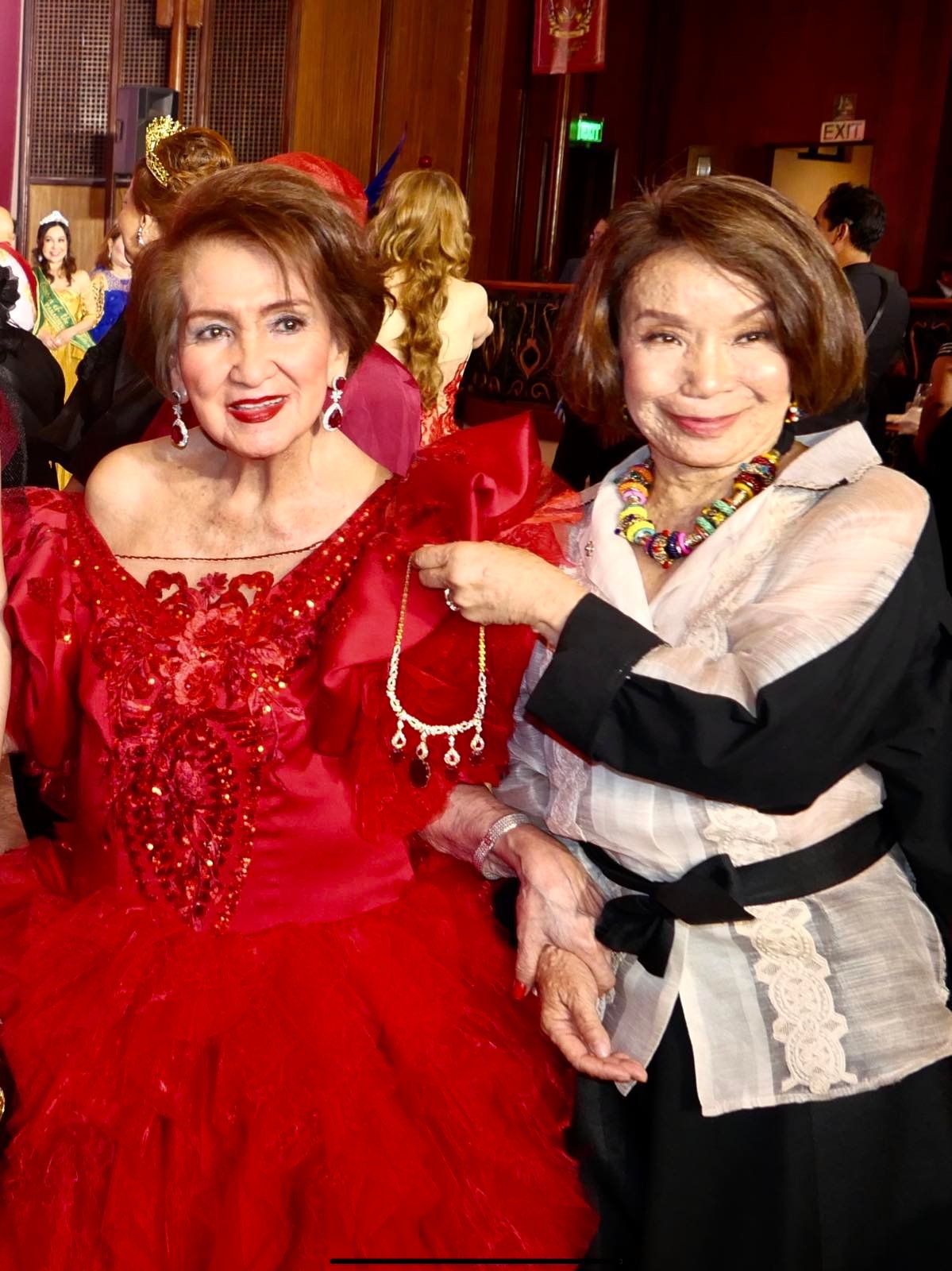 Nene Leonor and Tokie Tantoco.
