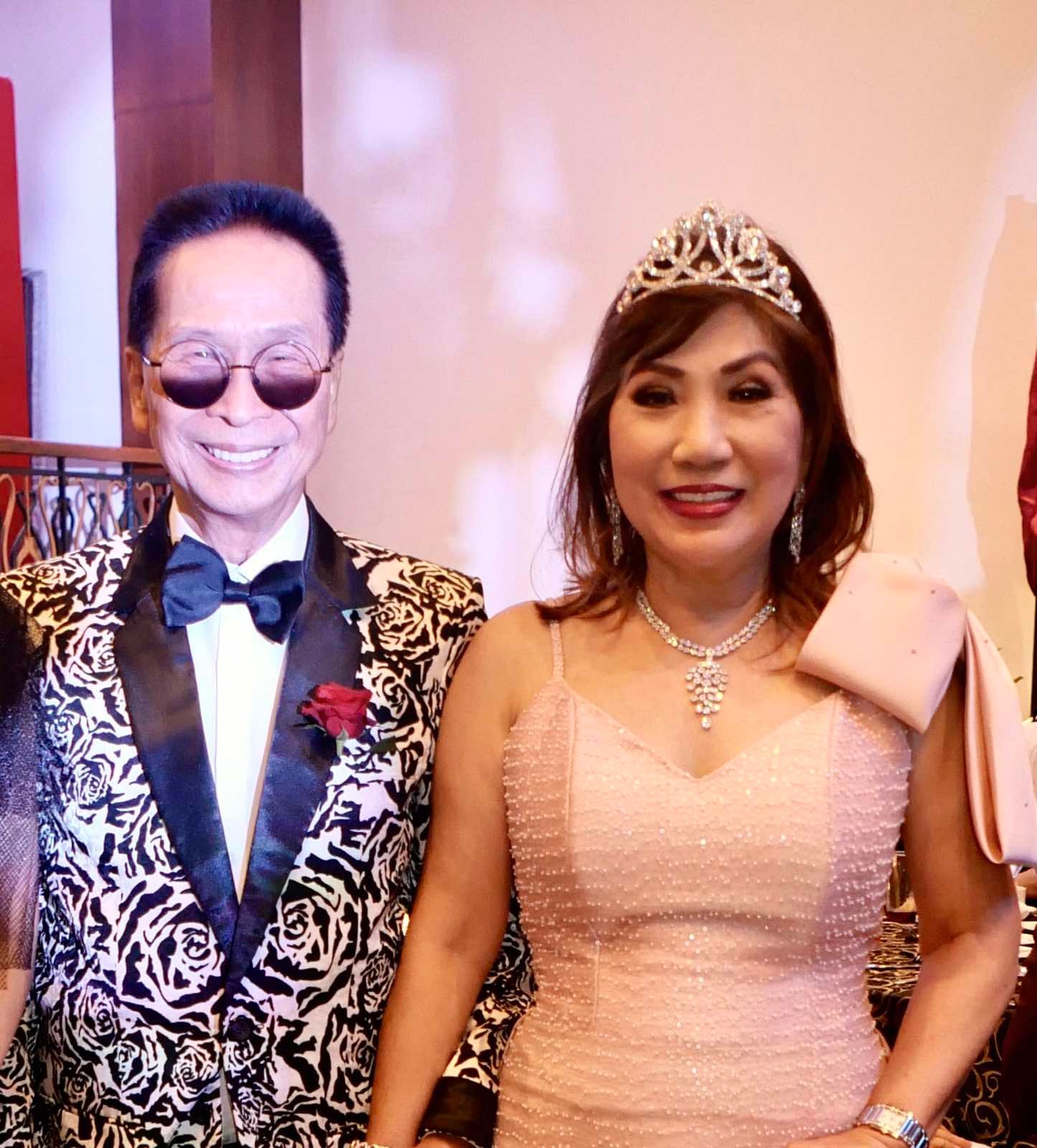 Atty. Sal Panelo and Connie Haw.