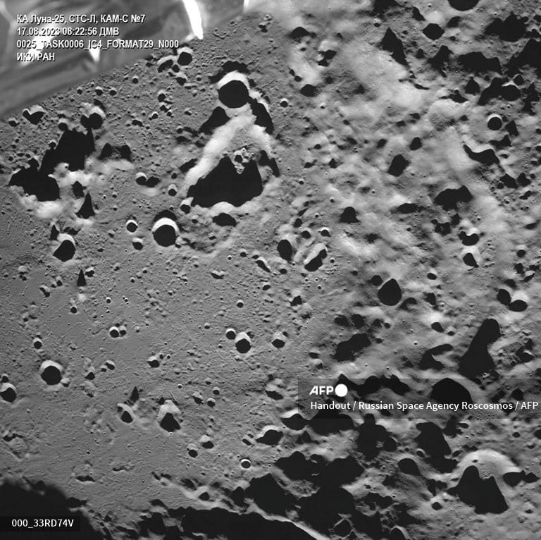 NASA spots new Moon crater, likely caused by crashed Russian probe
