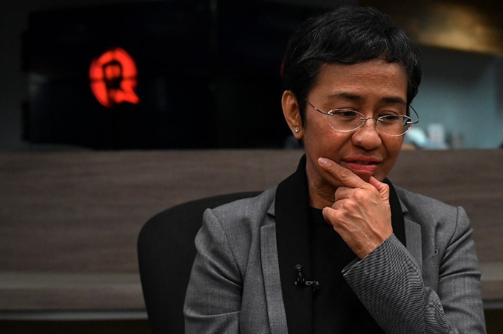 Ressa says Philippine press freedom improving, but still ‘work to do’