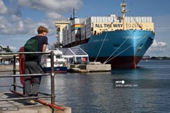 Maersk unveils world’s first bio-methanol container ship