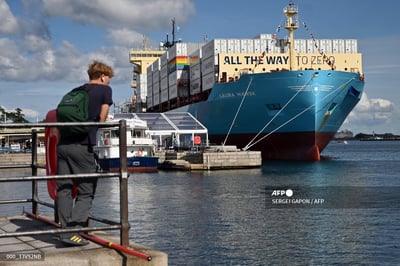 Maersk unveils world’s first bio-methanol container ship