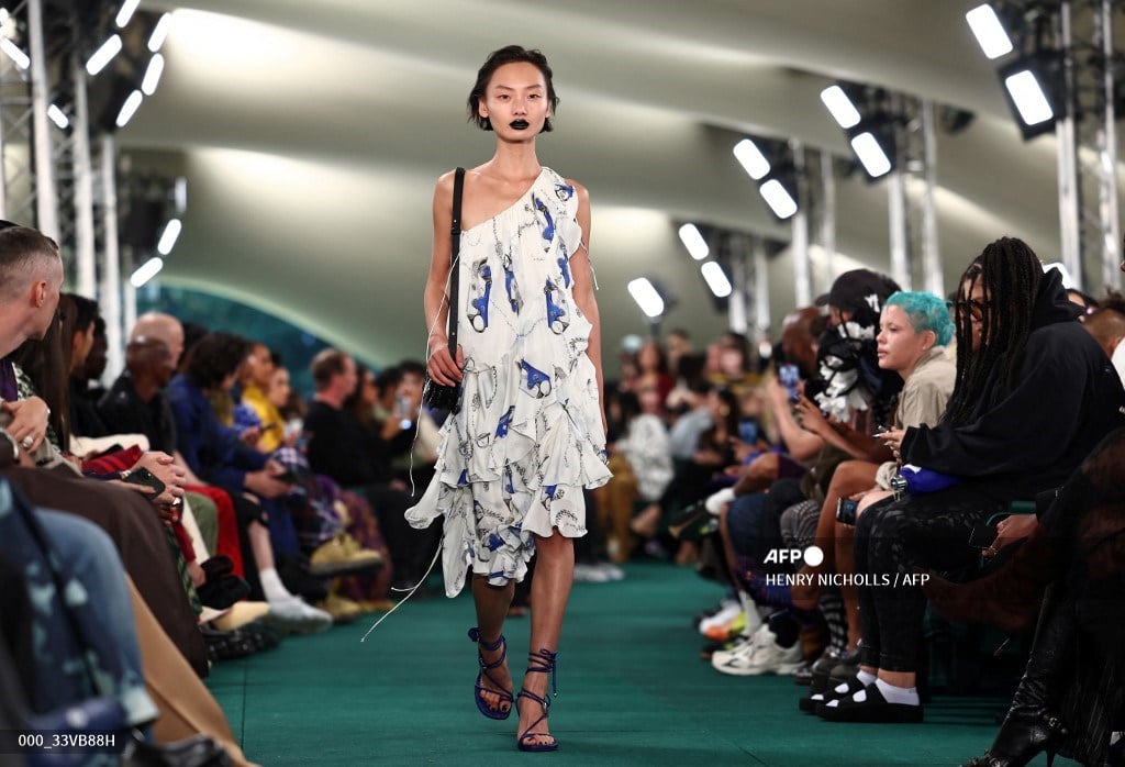 London Fashion Week says sheer is back for spring, summer 2024
