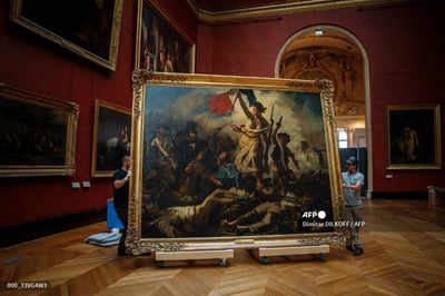 France’s iconic ‘Liberty’ painting gets Louvre facelift