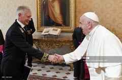 Pope ‘talks Ukraine peace’ with new Russian envoy