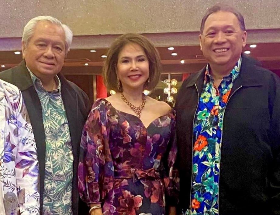 OSCAR del Rosario, Fortune Ledesma and Rudy Bediones.