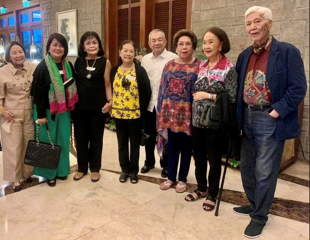 TESS Laus, Marivel Carandang, Margie Ortiz Luis, Jun and Raquel Sta. Ines, Nonie and Bert Basilio.