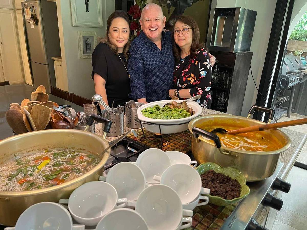 (L-R) Chef Reggie Aspiras, author Edu Jarque, and Christy Aspiras