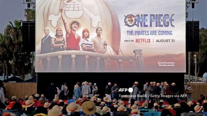 FILE PHOTO: Pirates on the Pier A ONE PIECE Fan Celebration at Santa Monica Pier on August 24, 2023 in Santa Monica, California.