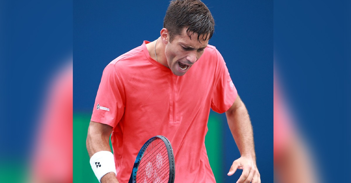 HERE COMES CANADA — Canadians open Davis Cup title defense in style
