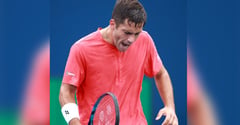 HERE COMES CANADA — Canadians open Davis Cup title defense in style