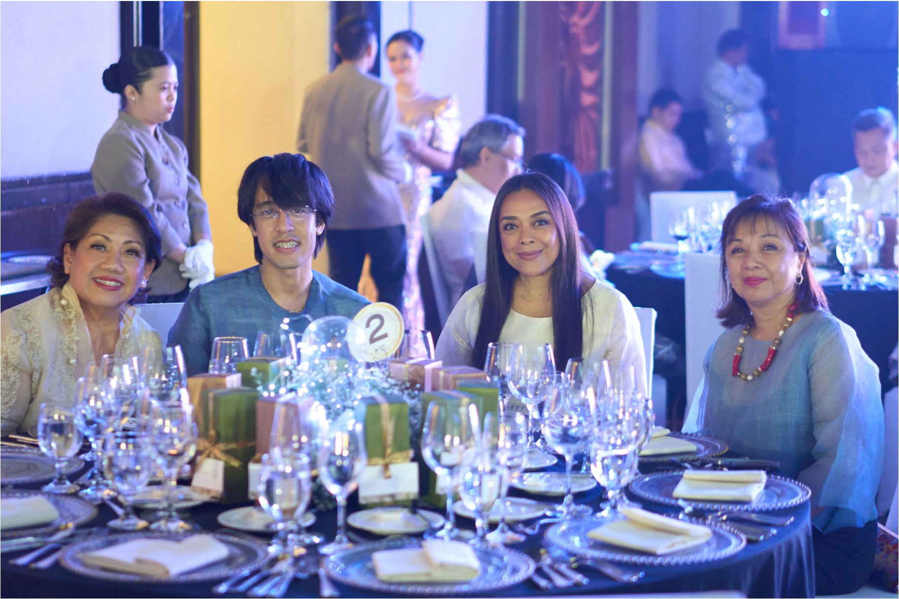 Laurie Boquiren, Neil Felipp, Jun Alegrado and Eva Gullas.