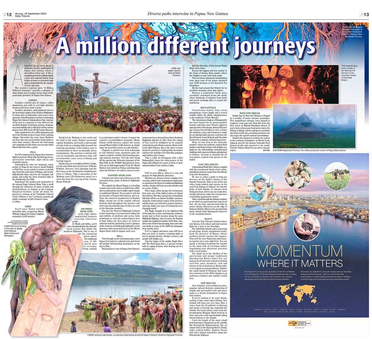 A million different journeys