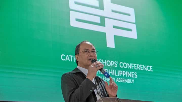 Bishop Pablo Virgilio David, CBCP President.. Photo from CBCP News/Official Website.