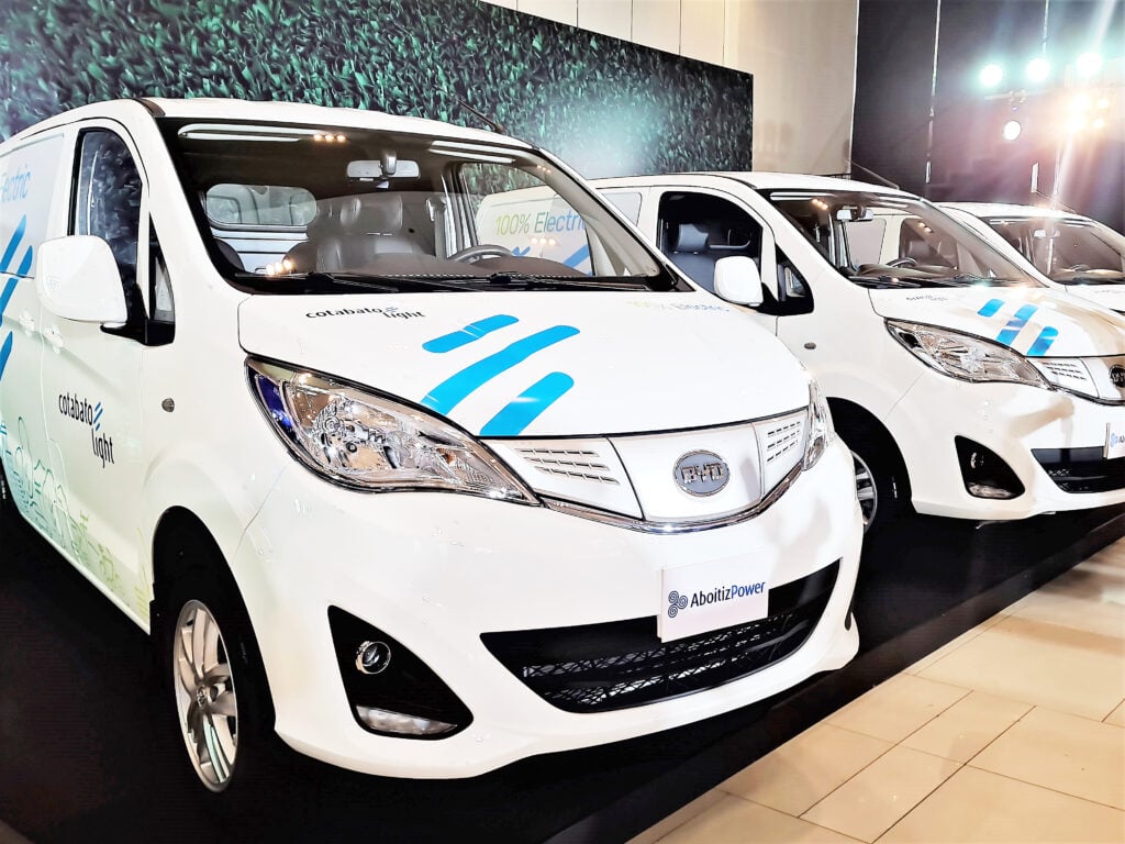 THE BYD T3 logistics EV seats 2 comfortably and has a total of 3,800 liters of cargo space.