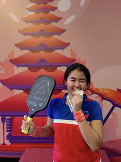 Cabardo, Zoleta pick up pickleball medals