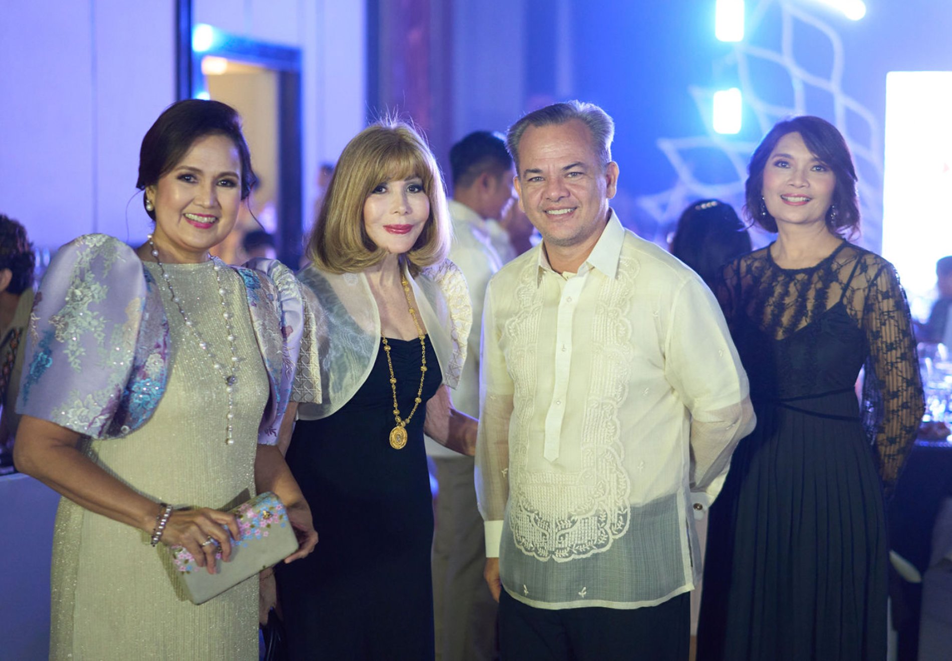 Gwen dela Druz, Margie Lhuillier, Javier Hernandez and Genny Puno.