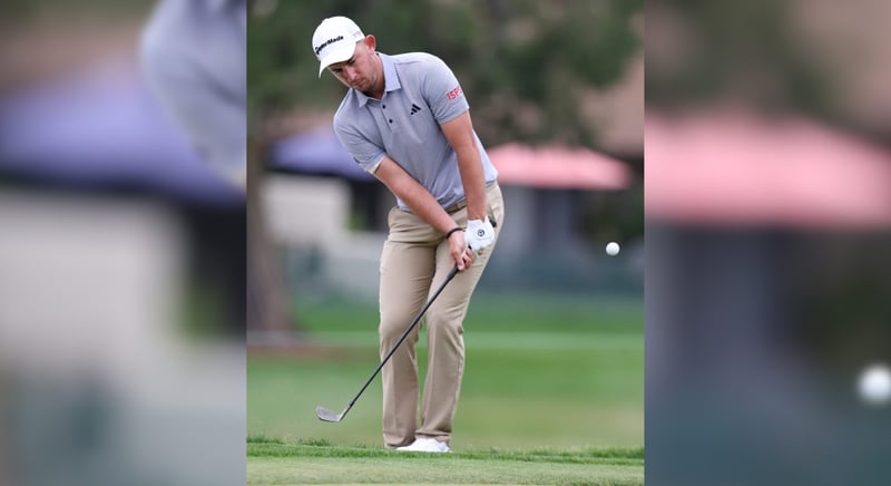 Herbert fires 63, grabs Fortinet lead