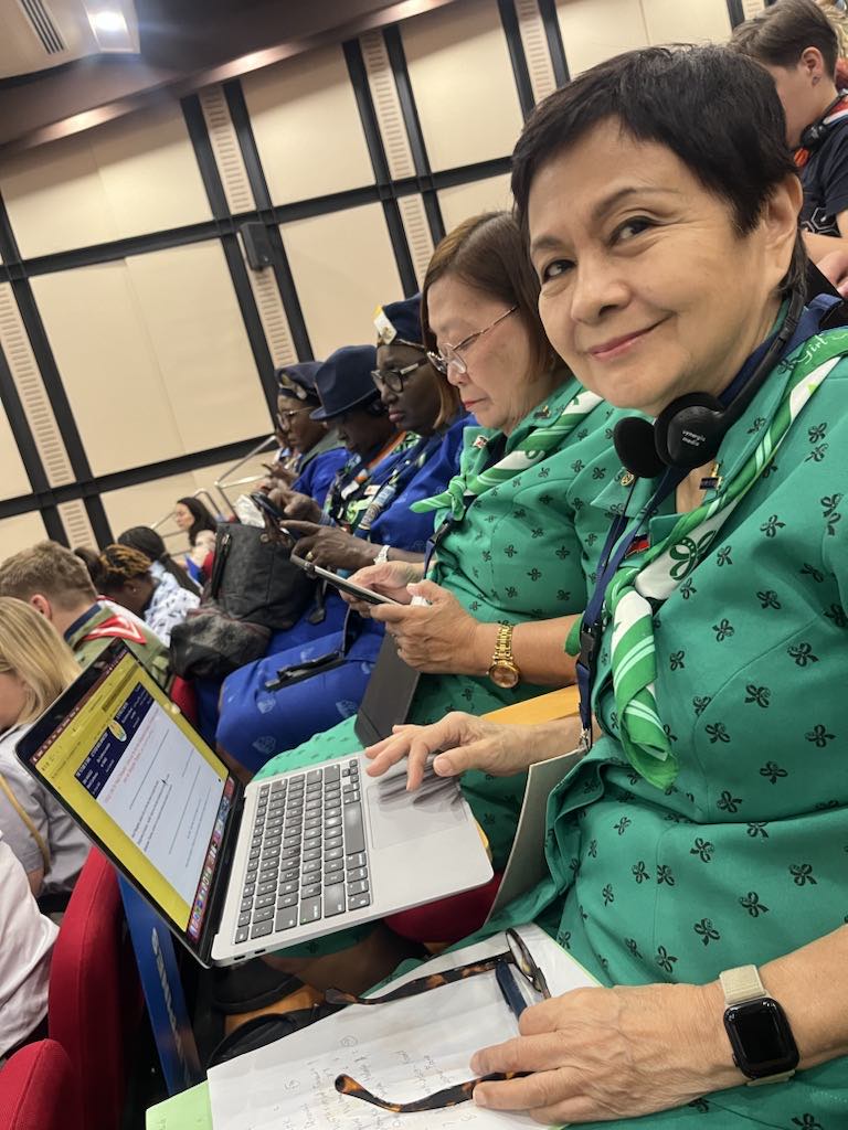 GSP Head delegate to the WAGGGS World Conference, Cyprus, July 25- August 1,2023