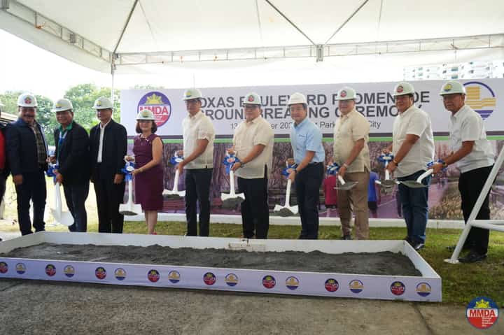 MMDA leads Roxas Blvd. promenade groundbreaking