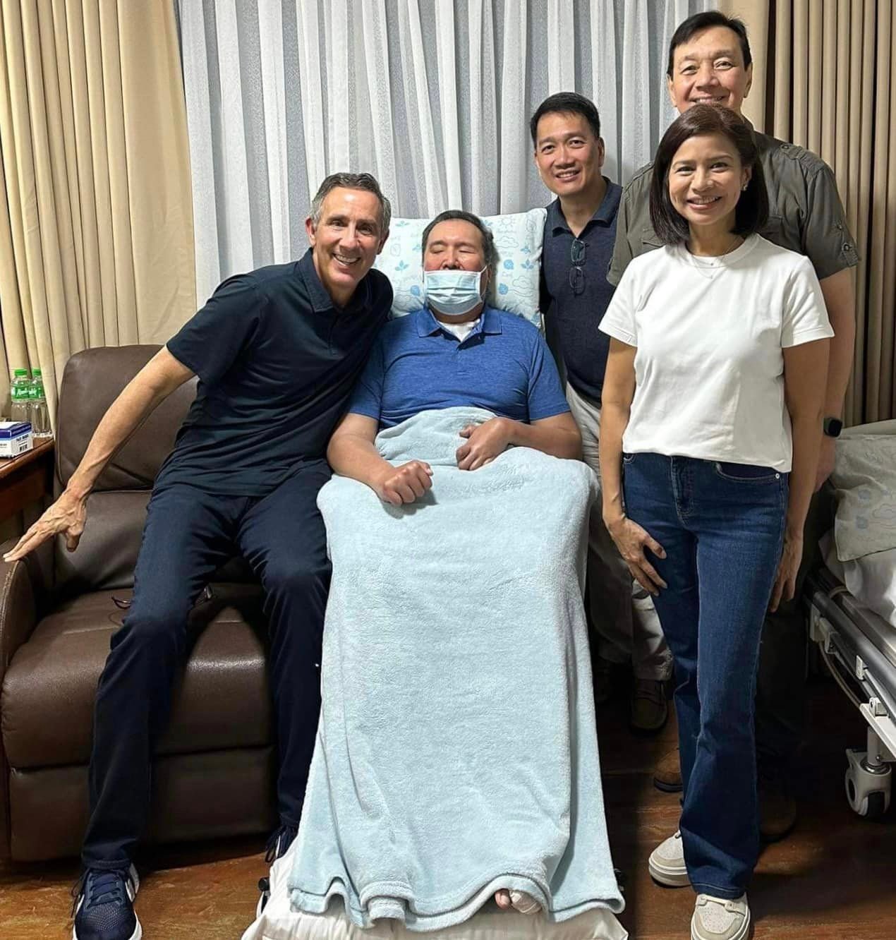 Heartfelt visit from Chip Engelland and Quinito Henson to Samboy Lim