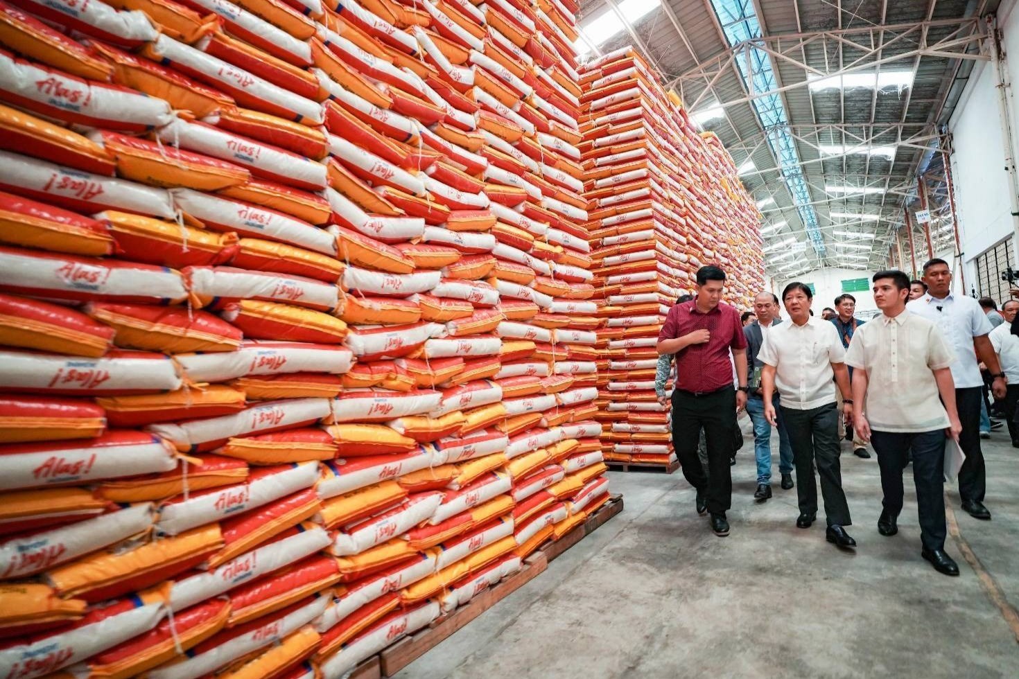 PBBM vows to stop rice smuggling, hoarding