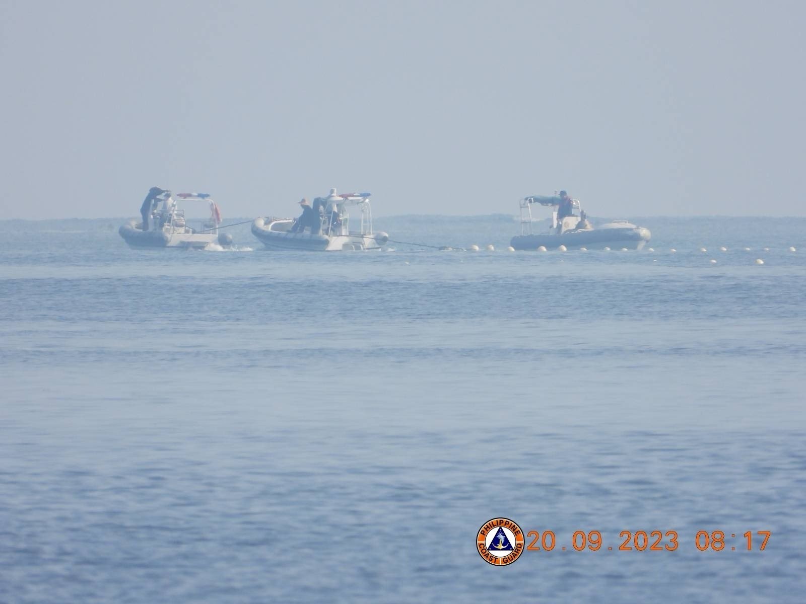 Senators seek removal of floating barrier in Bajo de Masinloc