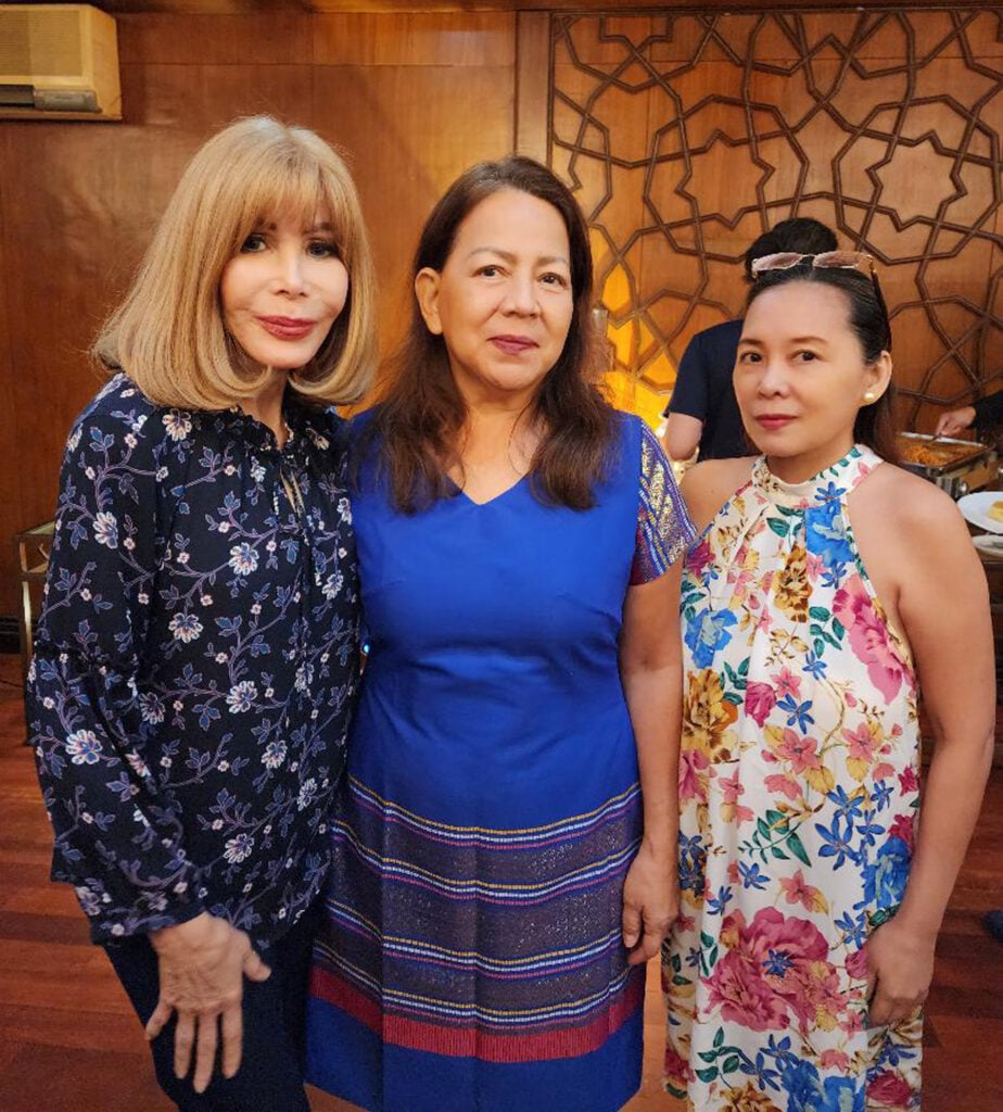 Margie Lhuillier, Chona Bernad and Joy Uy.