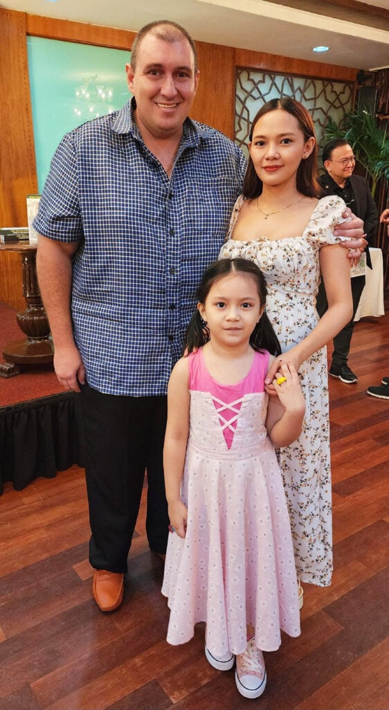 Jimmy and Cindy Picornell with their daugher Maria.