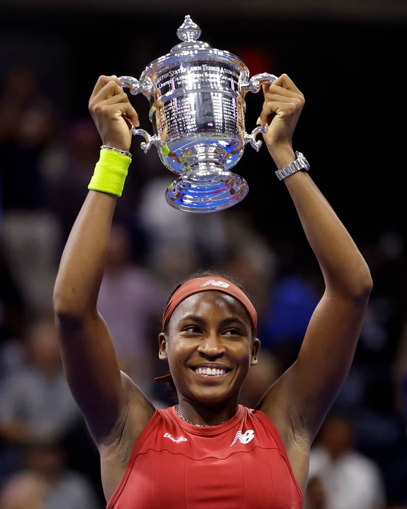 Coco rules U.S. Open