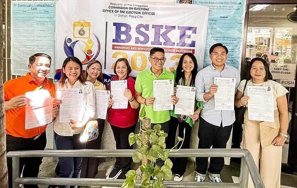 Pasig BSA candidates file CoC