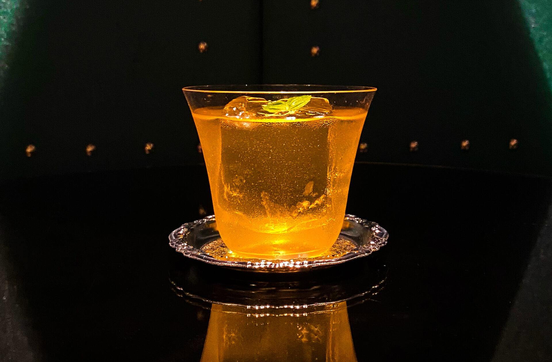Homemade gin with  a hint of malunggay and sampaguita