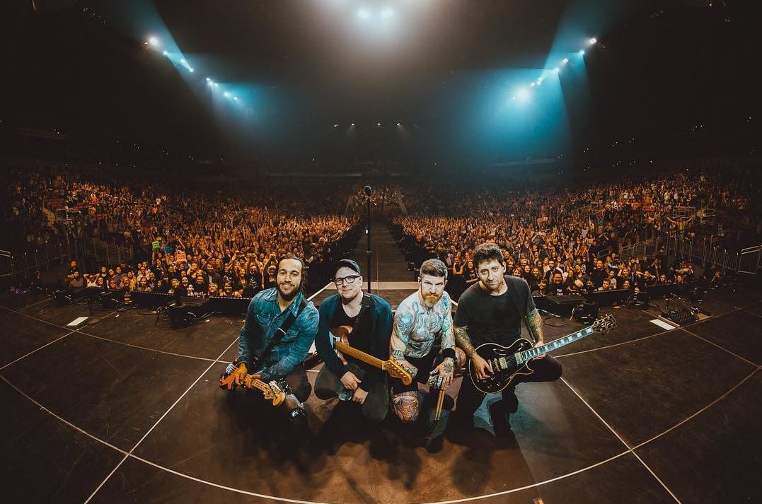 Fall Out Boy back in manila after 10 years