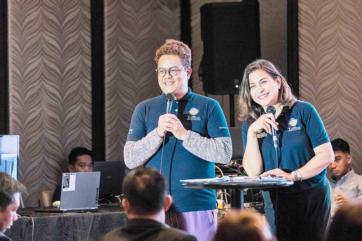 AIF hosts Kim Sancha and Chingkee Mangcucang.