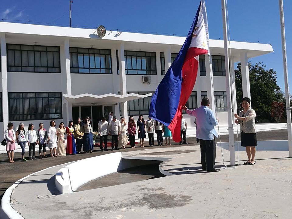 Philippine Embassy in Brasilia, Brazil.