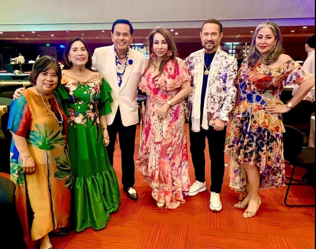 FRIEDA Hizon, Baby Ortiz, Manny Negado, Cory Navarro, Jorge Hizon and Emily Manzano.